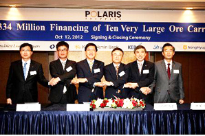 산은 해운사 선박매입에 대규모 금융주선