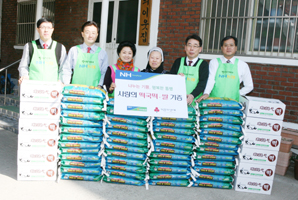 인천농협, ‘희망 떡국 나눔’ 행사