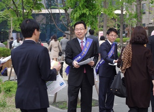 알리안츠생명, ‘연금이 강한 회사’ 가두 캠페인