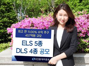 KDB대우證 ELS 5종 DLS 4종 공모