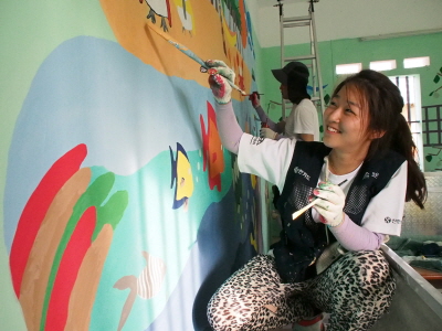 "따뜻한 마음과 열정 가진 대학생 모집합니다"