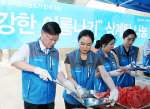 김원규 우리투자證 사장 취임 한달, 사회공헌활동으로 윈윈