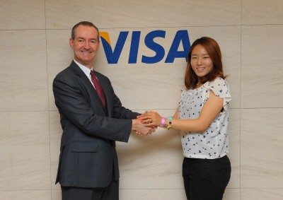 VISA, 이상화 선수 후원