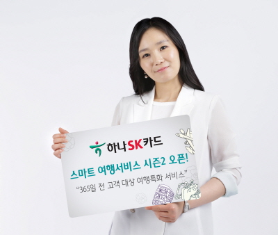하나SK카드, 스마트 여행서비스 확대