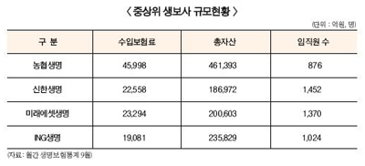 농협생명, 보험권 감원한파 “남 얘기”