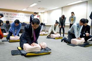 BC카드, 임직원 100명 심페소생술 자격증 취득