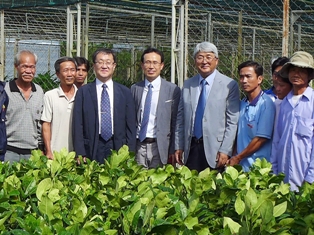교보생명, 베트남 빈곤농가에 ‘희망나무’ 지원