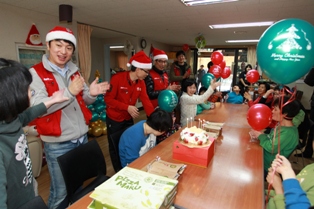 메리츠화재, 장애우와 크리스마스 파티