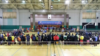 MG새마을금고 배드민턴단, 제주도서 시범경기