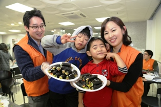 한화손보, 청각장애 아동과 요리교실