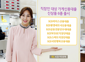 국민은행 가계신용대출 신상품 6종