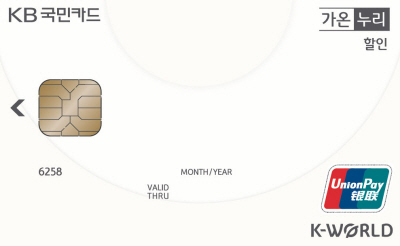 KB국민카드, 'K-World'에 은련 브랜드 추가