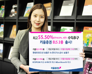 키움證 연 최고 18.50% 수익추구 ELS 판매