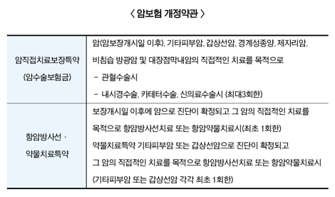 암보험 수술비보장 ‘잠시만 안녕’