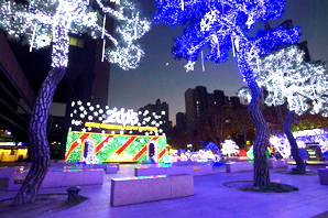 대구은행 광장 ‘꿈과 희망의 빛’ 점등