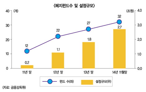 한국형 헤지펀드 폭풍성장 ‘갸우뚱’