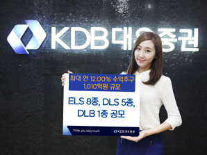 KDB대우證 최대 연 12.00% ELS 등 14종 상품 판매