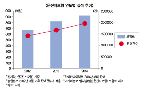 잘나가는 운전자보험, “낮은 손해율도 다시보자”