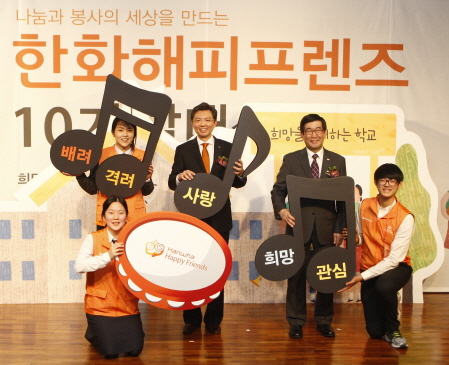 한화생명, ‘한화해피프렌즈 청소년봉사단’ 10기 발대식