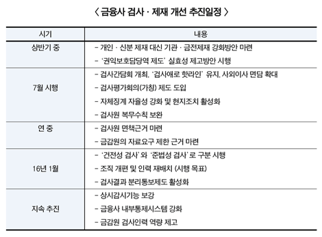 “금융사 검사 혁신, 인력·조직이 관건”