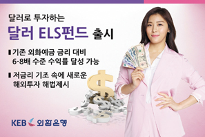 외환은행, 달러로 투자하는 ‘달러ELS펀드’
