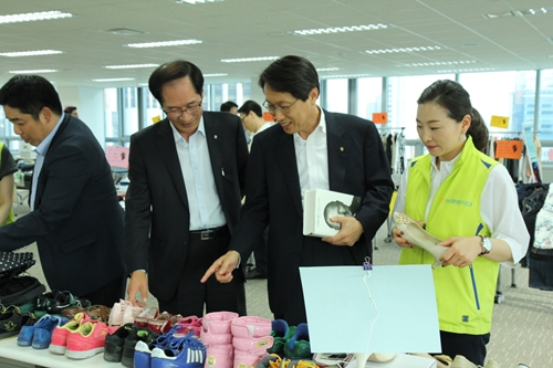 NH농협생명, 콜센터 상담원과 ‘행복한 바자회’