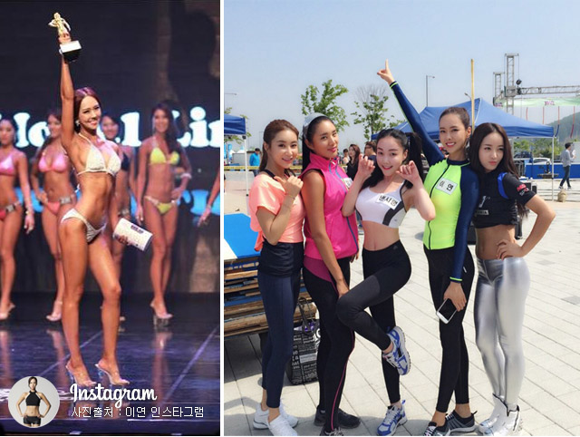 '이연'출발드림팀 머슬퀸 최강자전에서 뜨거운 호응