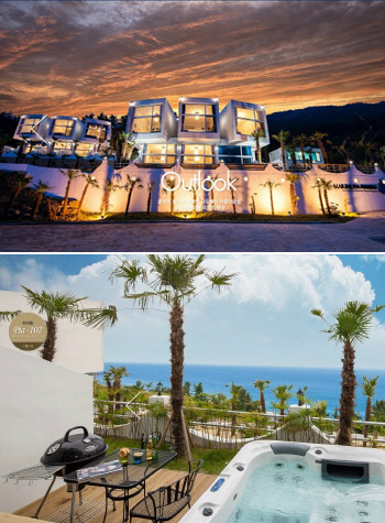 해외휴양지 같은 느낌을 주는 남해펜션 ‘마린피아리조트펜션’