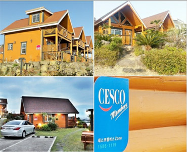 여름철 피톤치드로 ‘힐링’…제주도펜션 하바다통나무집 추천