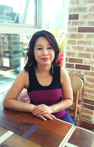 치유의 삶을 사는 울산 수정요가원의 이매희 원장