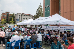안산튼튼병원, 일동 어르신을 위한 '희망나눔' 무료급식 봉사 참가