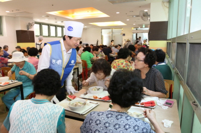 DGB생명, 영업가족과 함께하는 삼계탕 나눔 실시