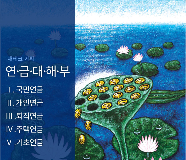 국민연금, 개인연금, 퇴직연금, 주택연금, 기초연금 - 연금상품 대해부