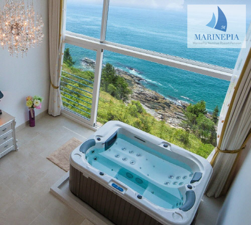 스파 생각날 땐 따뜻한 남해로! ‘마린피아남해리조트펜션’