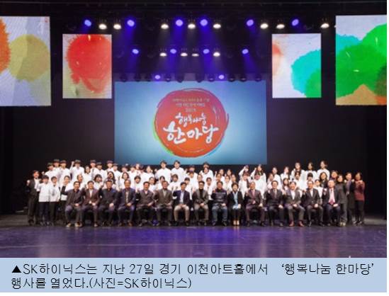 SK하이닉스, 이천 주민에 온누리상품권 6억 기부