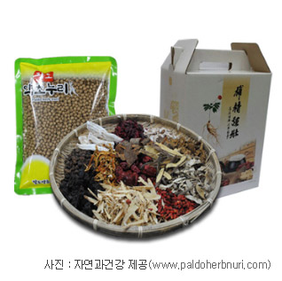 퇴행성, 허리, 무릎 등 류마티스 뼈 관절염에 좋은 음식으로 구성한 약초와 차