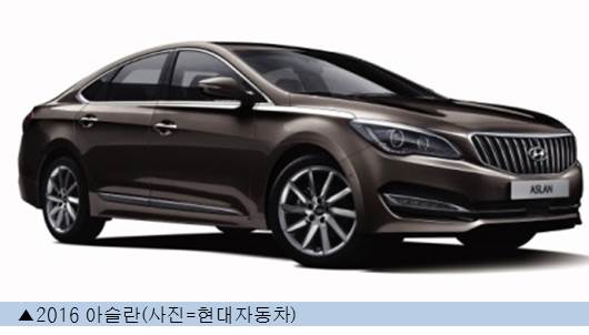 신형 아슬란 이번엔 '실패작' 꼬리 뗄까