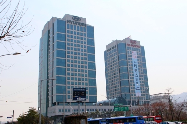 현대기아차 서울 양재동 사옥. 정수남 기자