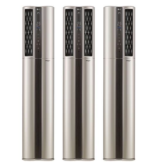 LG전자가 '휘센 듀얼 에어컨' 등 2016년 에어컨 신제품 22종을 공개했다. 사진제공 LG전자