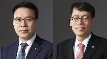 ᐃ조영현 신임 부행장(왼쪽)과 김성태 신임 부행장/ 사진제공=IBK기업은행