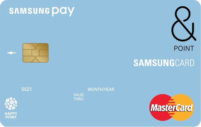 △'삼성페이 삼성카드&POINT' 카드 이미지/ 사진제공= 삼성카드