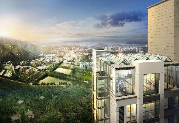 과천 단지 조감도 / 사진제공 = 동부건설