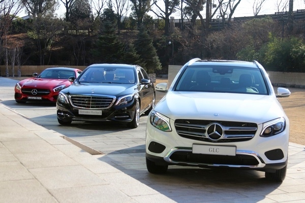 벤츠 차량. 정수남 기자