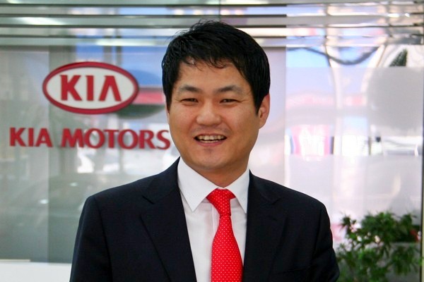 기아차 11년 연속 판매왕인 정송주 부장. 정수남 기자