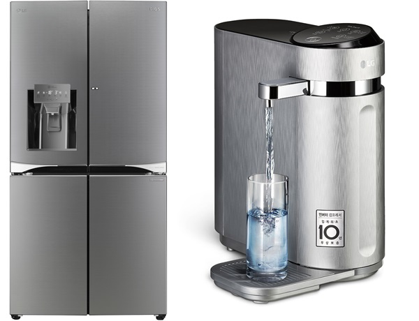 LG전자, 프리미엄 ‘정수기·냉장고’ 신제품 공개