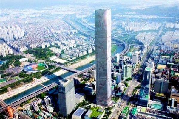 한전 옛 부지에 들어설 현대차그룹의 GBC 조감도. 현대차그룹 제공