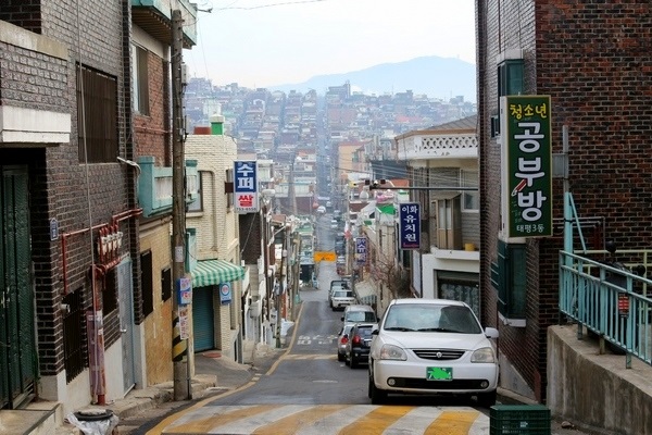 성남시 태평동 주택가. 정수남 기자