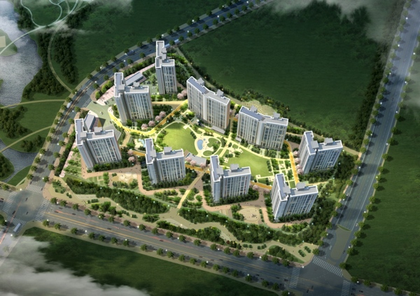 평택 소사벌 더샵 조감도/제공 포스코건설