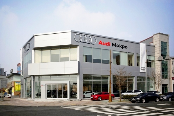 아우디 코리아 목포 전시장. 아우디 코리아 제공