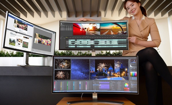 LG전자, 21대9모니터‘세계 1위’…3년 연속